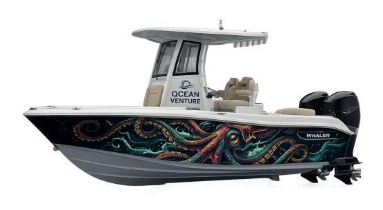 Custom marine graphics