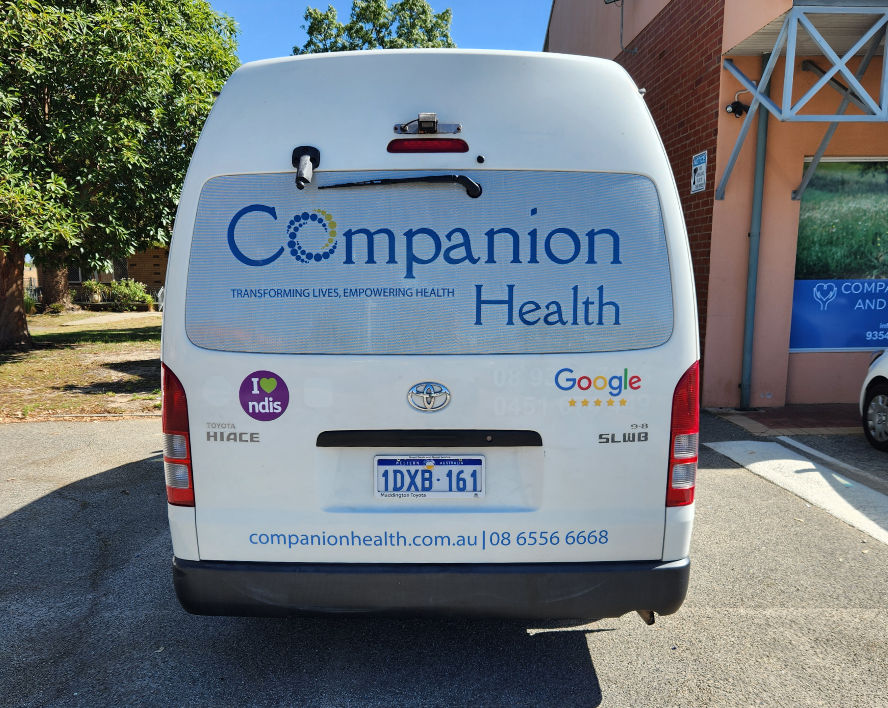 Rear panel branding